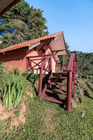 Chales Fazenda Cantinho Do Selado Monte Verde  Exterior foto